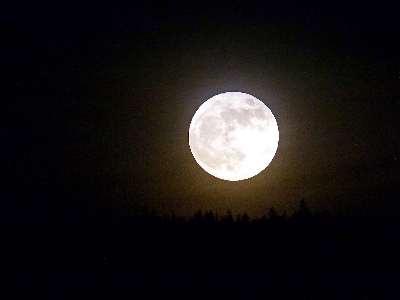 Foto Céu noite redondo atmosfera