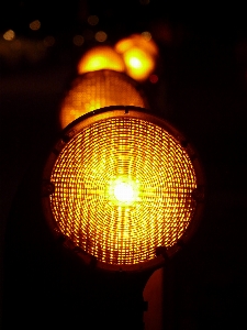 Foto Leggero strada traffico notte