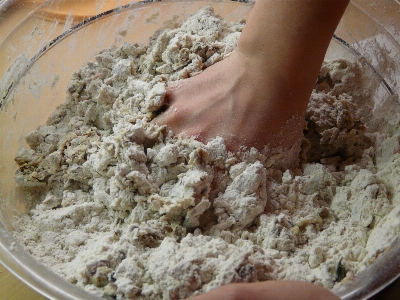 Work hand bowl dish Photo