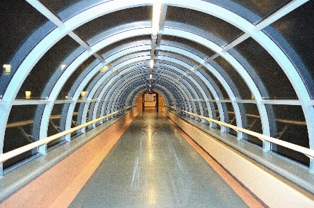 Architecture bridge glass tunnel Photo