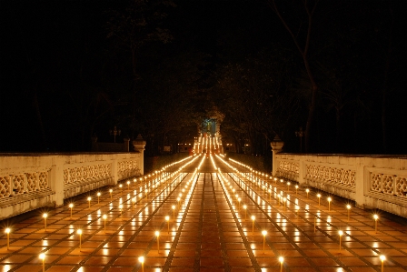 Light night cityscape tranquility Photo