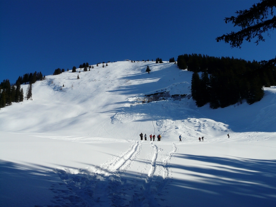 Montaña nieve frío invierno