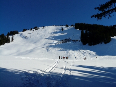 Mountain snow cold winter Photo