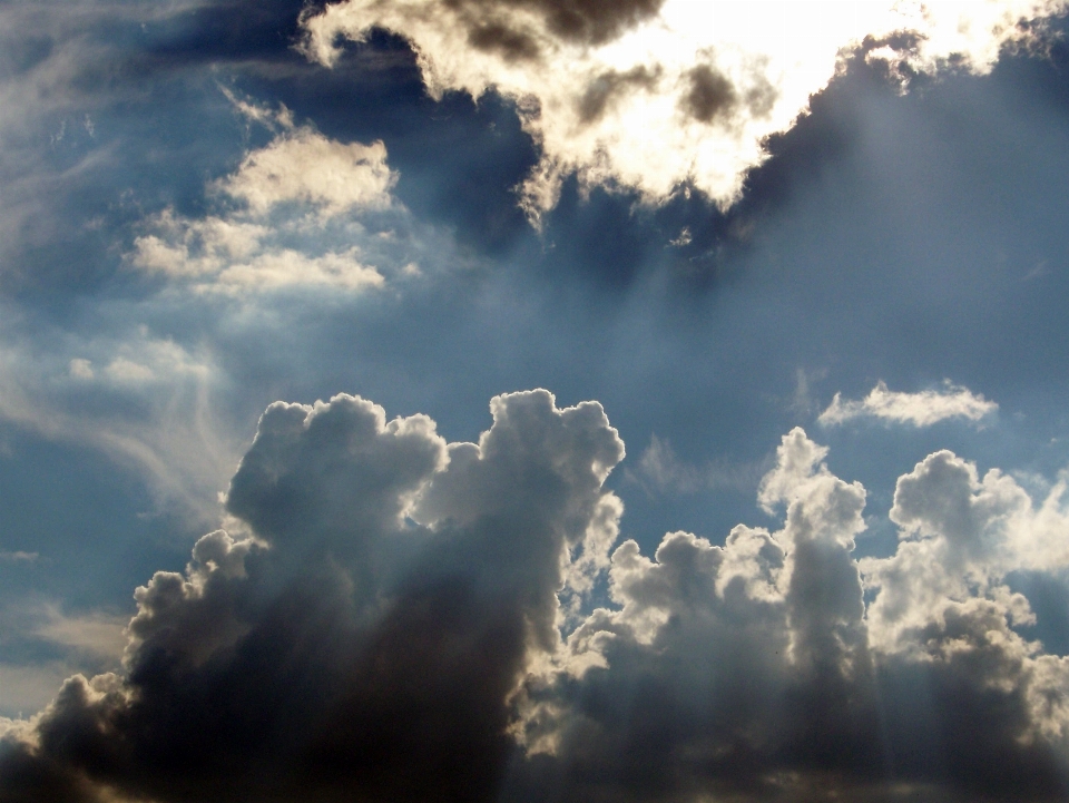 Nature lumière nuage ciel