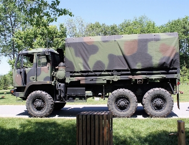 People car military truck Photo