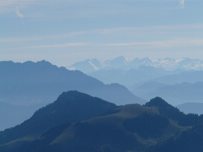 Horizon mountain cloud sky Photo