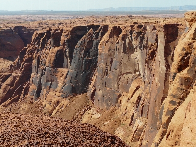 Landscape rock desert valley Photo