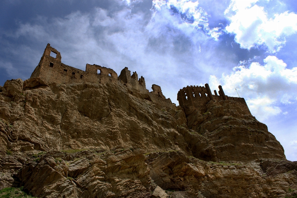 Manzara rock dağ bulut