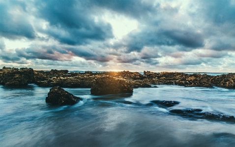 Foto Praia paisagem mar costa