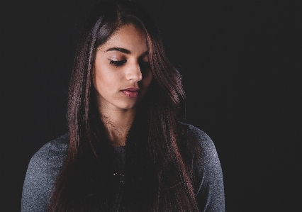 Foto Persona mujer fotografía oscuro