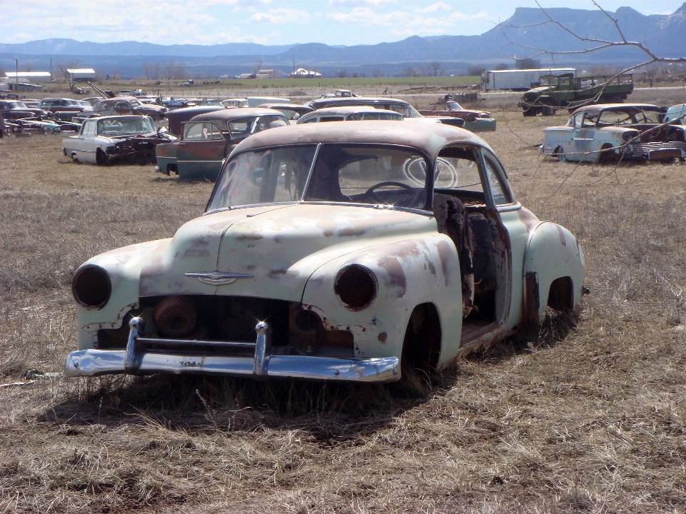 Car antique old rust