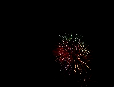 黒と白
 夜 レクリエーション 花火
 写真