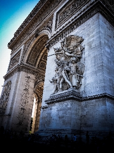 Foto Sharp arsitektur paris monumen