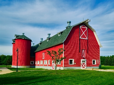 Landscape sky farm countryside Photo