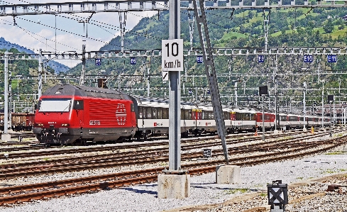 Track railway train transport Photo