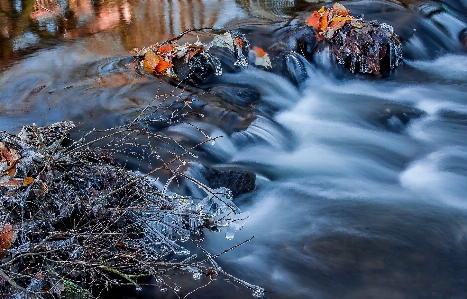 Wasser natur rock kalt Foto