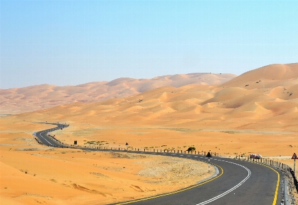 Landscape sand horizon road Photo