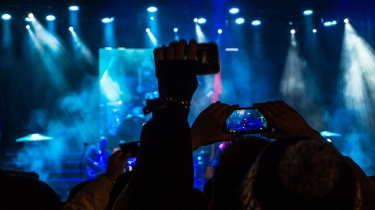 Music light blur people Photo