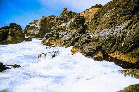 Beach landscape sea coast Photo