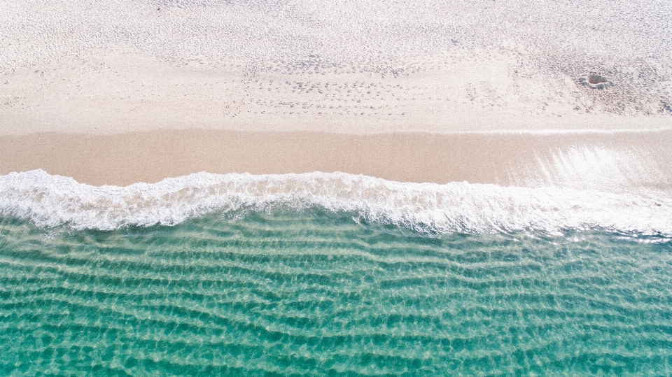 Plage mer eau sable