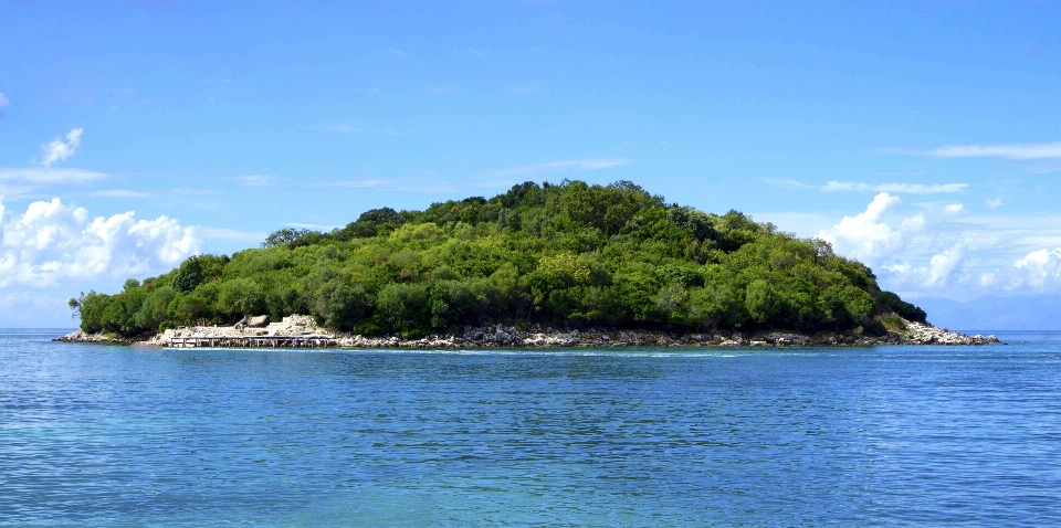 Pantai lanskap laut pesisir