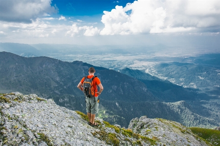 Landscape nature walking person Photo