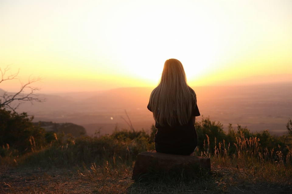 Nature horizon person sky