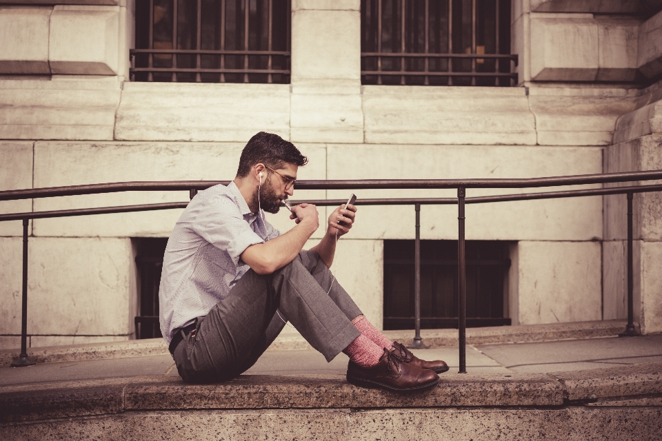 Smartphone 男人 人 摄影