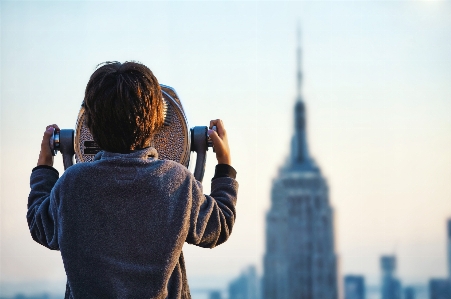 Foto Orang rakyat fotografi pagi