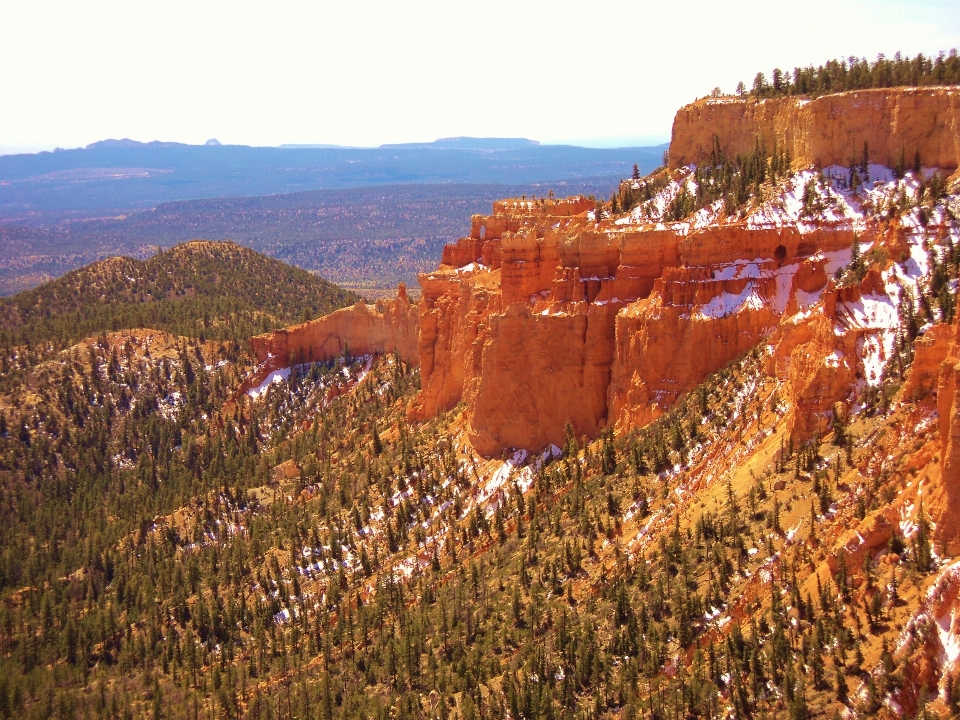 Bryce canyon snow