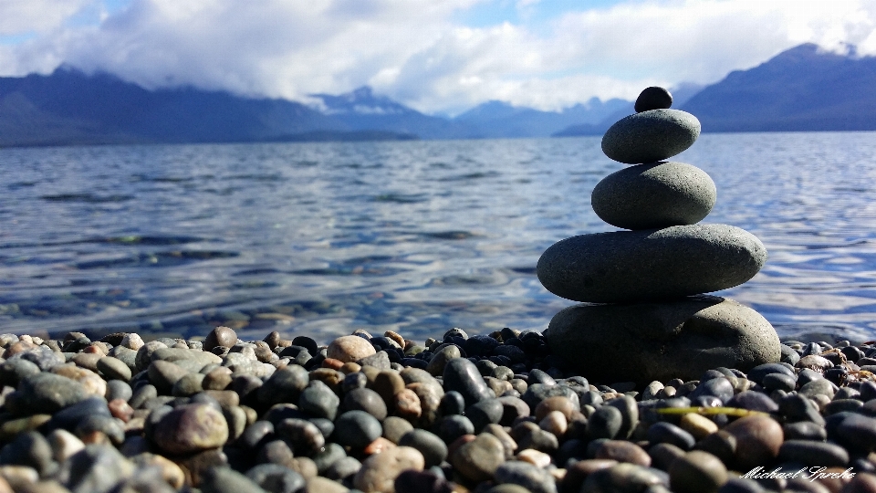 Shore sea rock body of water