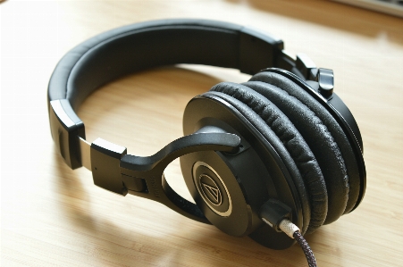 Headphones audio equipment electronic device technology Photo