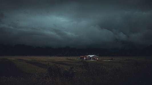 Thunder cloud weather thunderstorm Photo