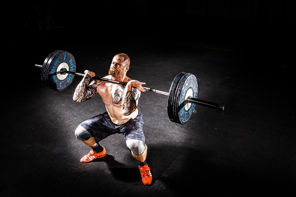 Haltère la musculation effort
 exercer