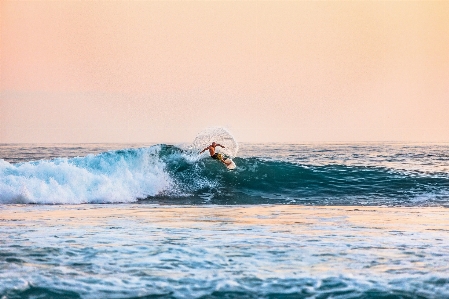 Wind wave surfing ocean Photo