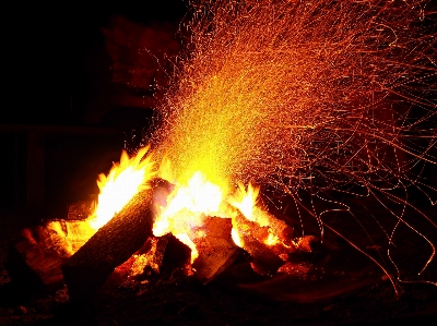 Adventure campfire camping fire Photo