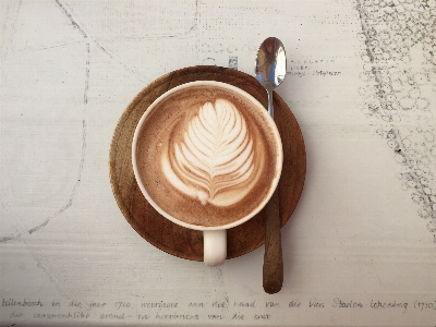 Architectural brewed coffee cappuccino Photo