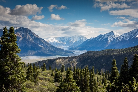 Mountainous landforms mountain nature range Photo