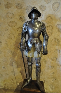 Armor war medieval silver Photo