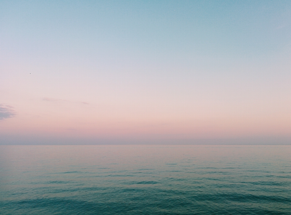 空 地平線 海 大気現象
