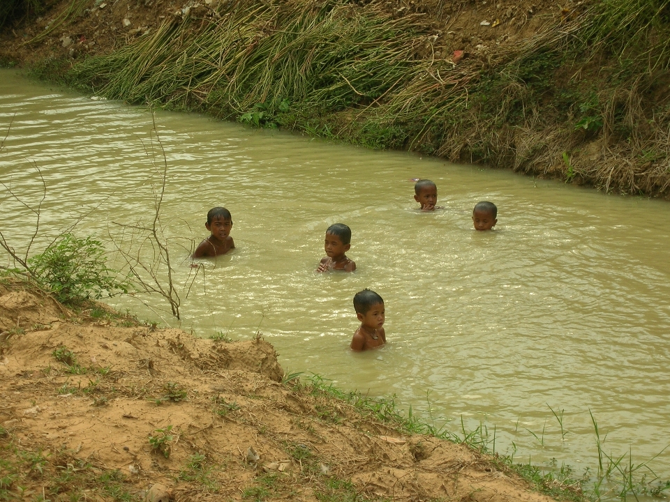 Wilderness river water body of