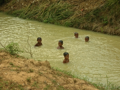 Wilderness river water body of Photo