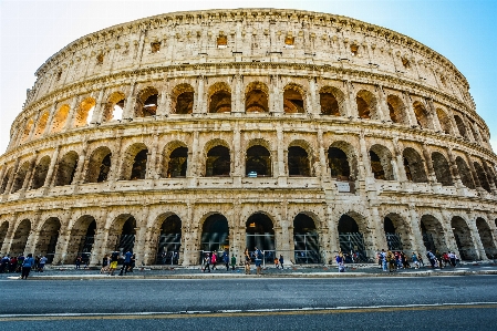 Landmark structure ancient roman architecture rome Photo