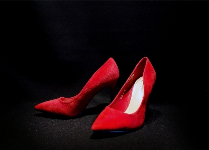 High heels red black erotic Photo