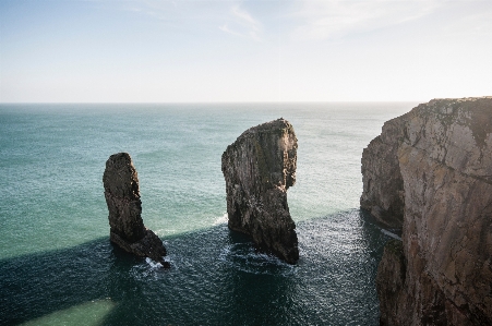 Coast cliff nature sea Photo