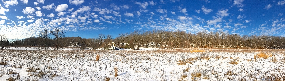 Snow landscape sky winter