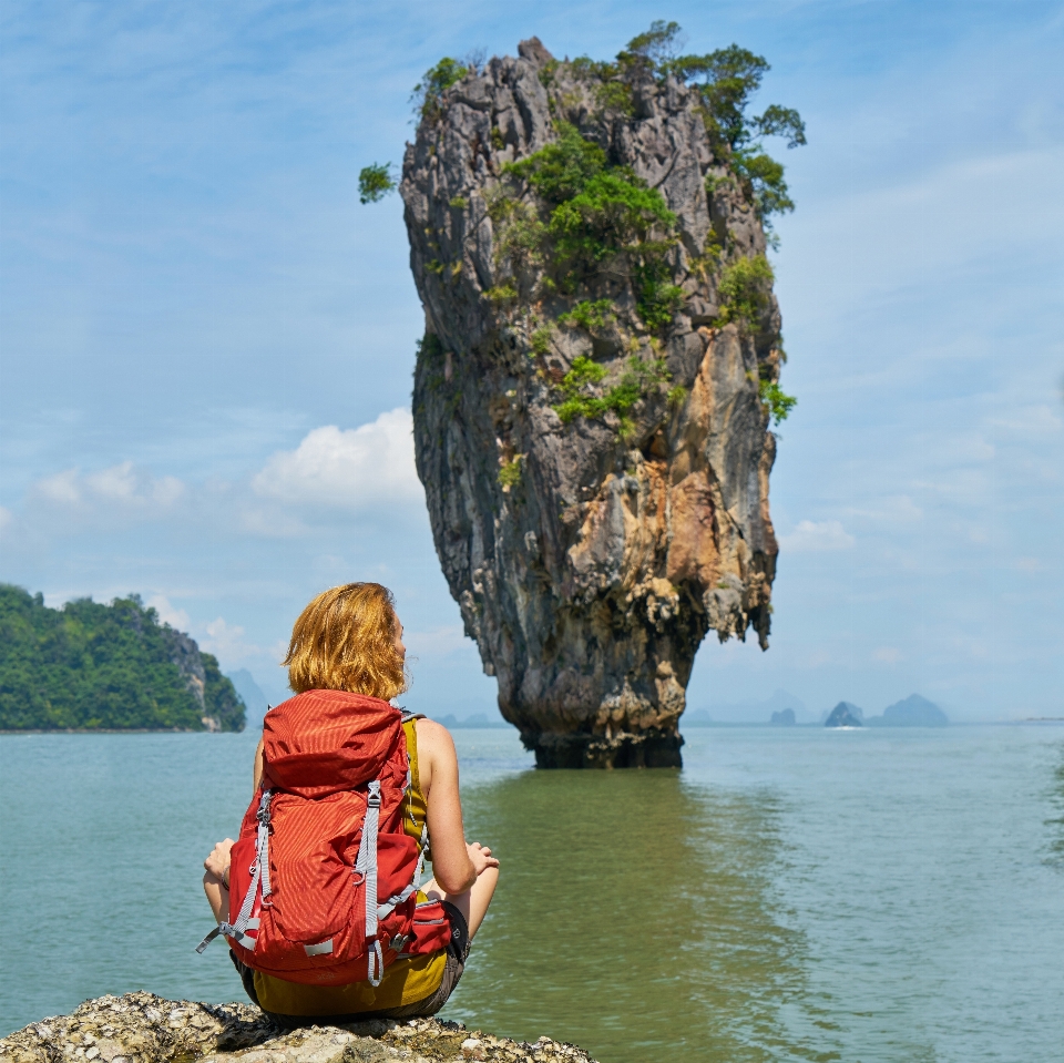 Phang nga bay phuket james bond island thailand