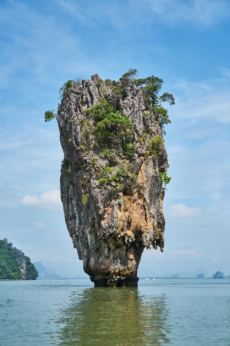 Phang nga bay phuket province james bond island thailand