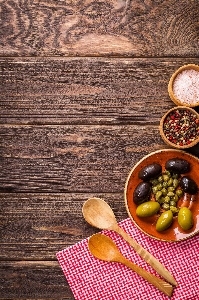 Background food tasty olives Photo