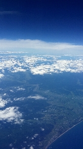 Foto Cielo nube horizonte azul